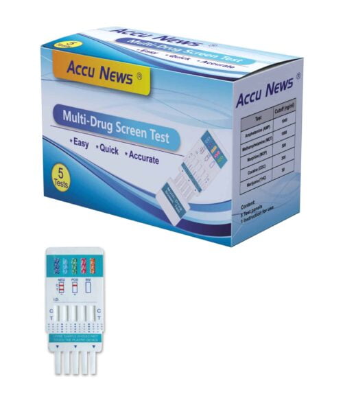 5 Panel multi-drug screen Urine DIp test